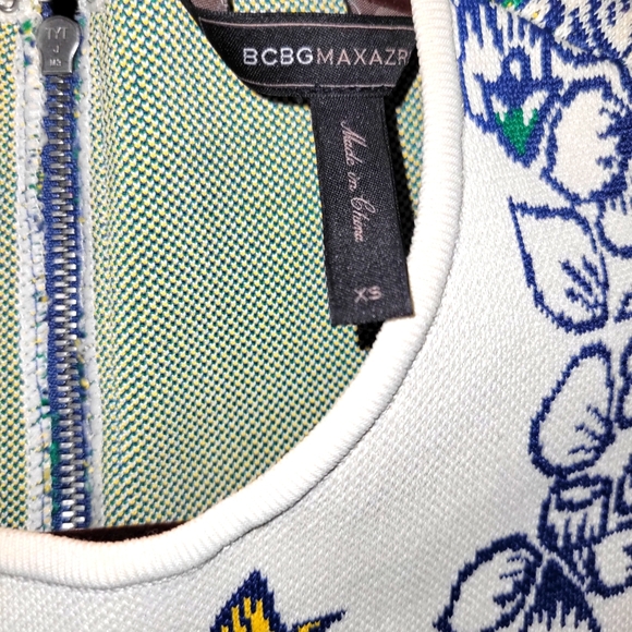 BCBG Ellena Tiger Lily Dress bodycon dress size XS - Picture 7 of 10